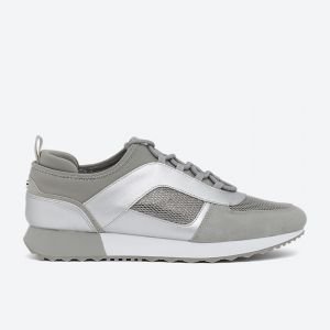 6th Street: Dune London Sneakers - Silver